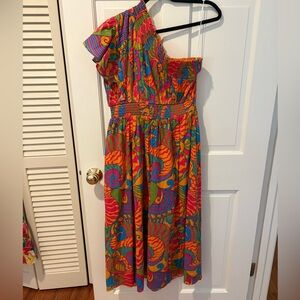 King + Pitt by Mimi Seabrook Inlet Beach Dress Size Large